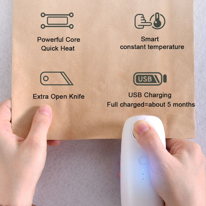 Portable Mini Food Bag Sealer