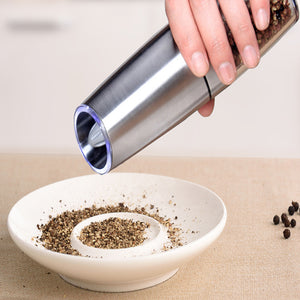 Electric Gravity Pepper Salt Grinder