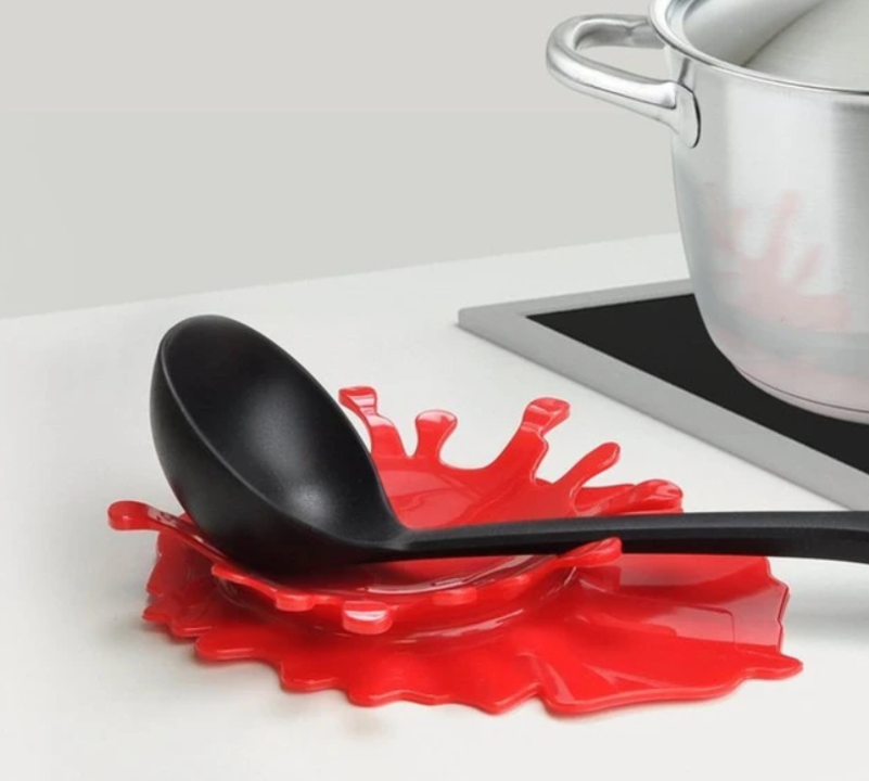 Creative Splattering Spoon Rest