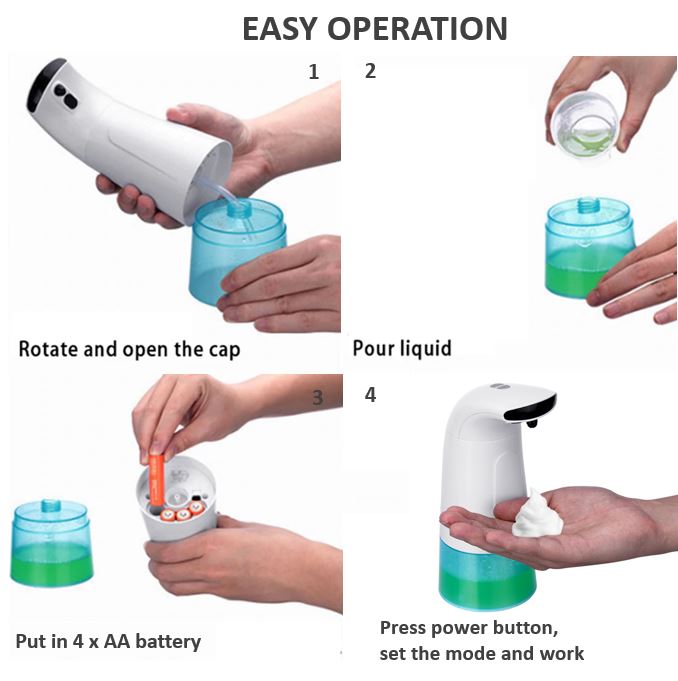 Automatic Foam Soap Dispenser 250ml