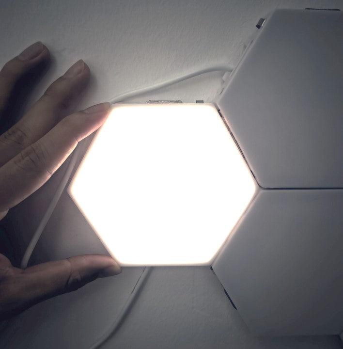 Smart Touch LED Honeycomb DIY Wall Lights