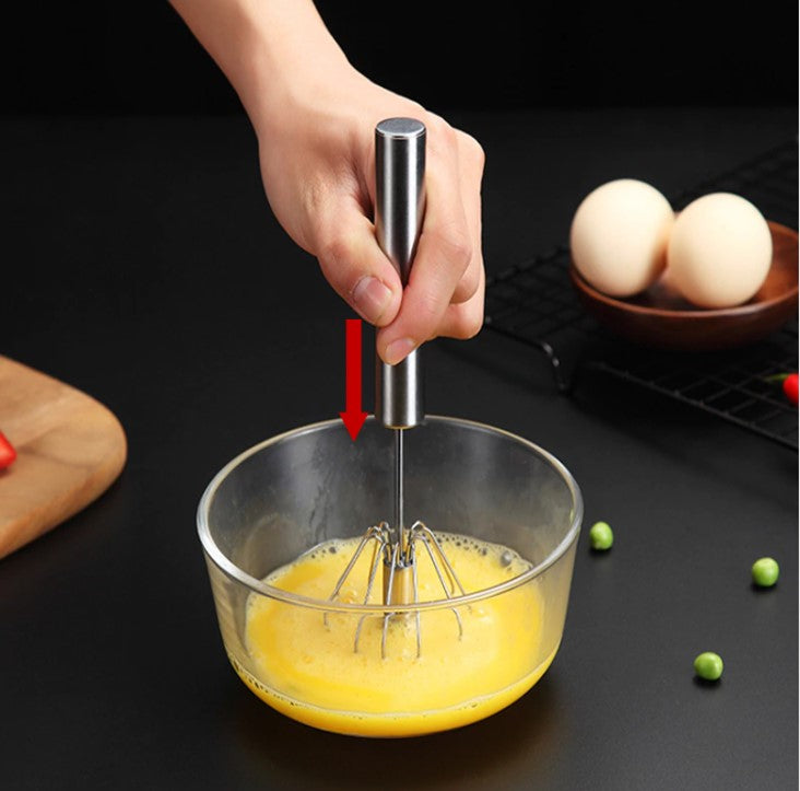 Semi-automatic Egg Beater Whisk Tool