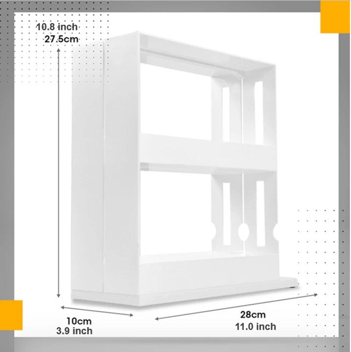 Spice Organizer Pull Sliding Rack