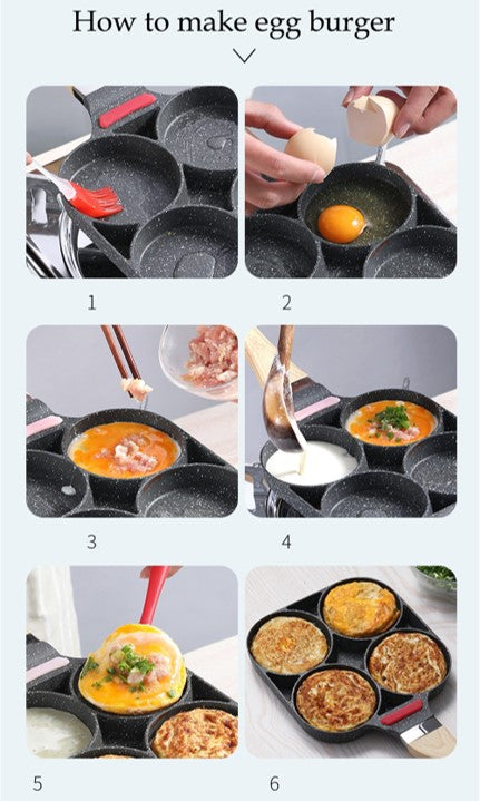 Non-Stick 4-Egg Frying Pan