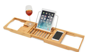 Bathtub Bamboo Tray Rack