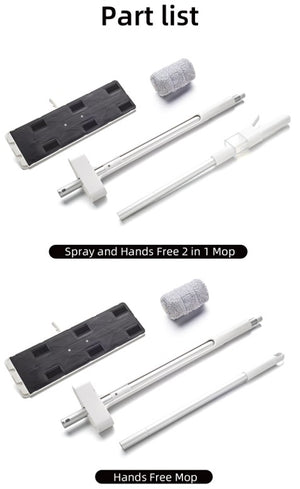 Quick Hands-Free Magic Cleaning Flat Mop