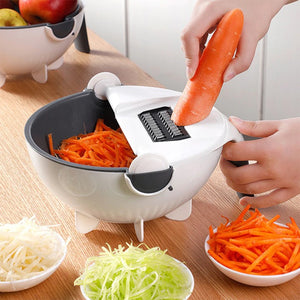 Drain Basket Multifunctional Vegetable Cutter Set