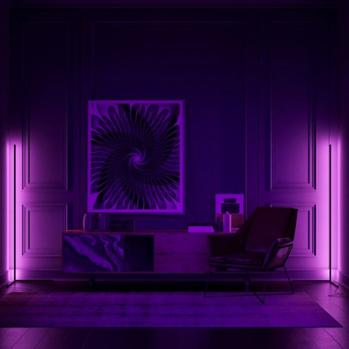 LED Corner Floor Standing Lamp
