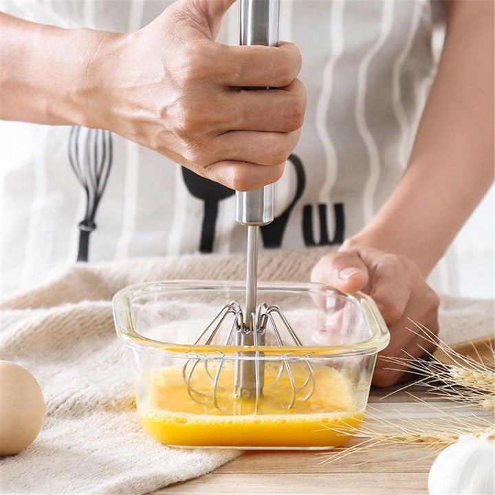 Semi-automatic Egg Beater Whisk Tool