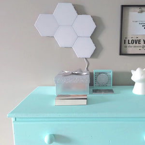 Smart Touch LED Honeycomb DIY Wall Lights