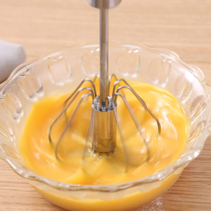 Semi-automatic Egg Beater Whisk Tool