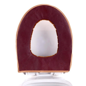Washable Plush Toilet Seat Cover