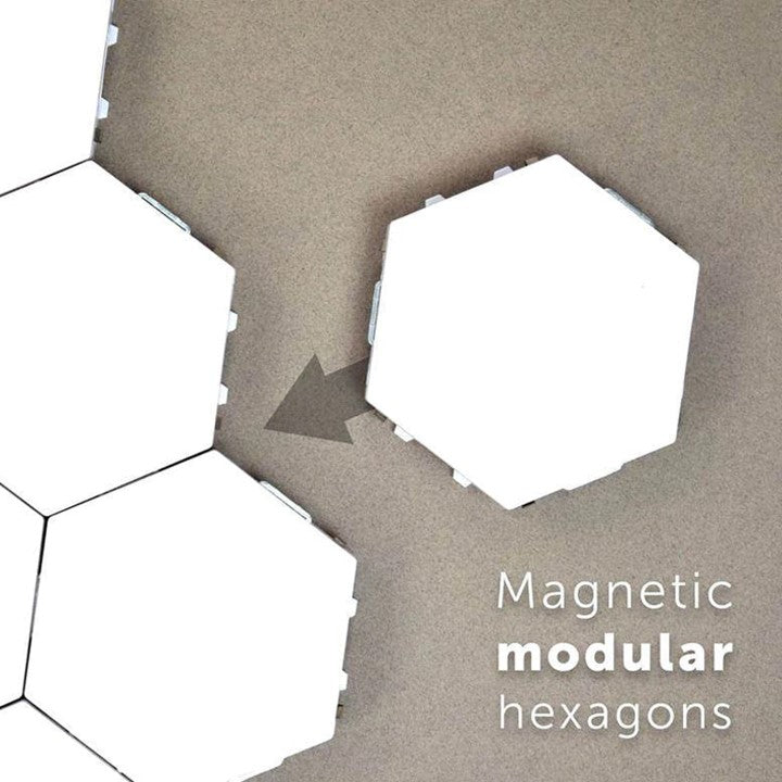 Smart Touch LED Honeycomb DIY Wall Lights