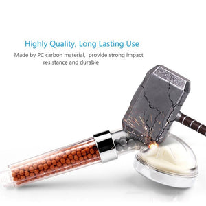 LED Negative Ions Shower Head