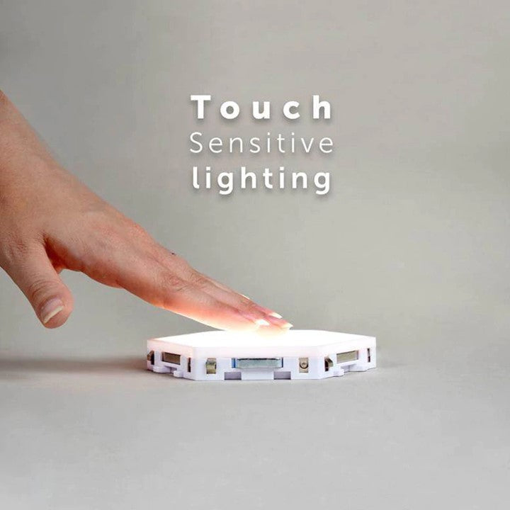 Smart Touch LED Honeycomb DIY Wall Lights