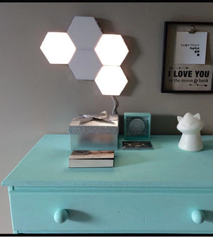 Smart Touch LED Honeycomb DIY Wall Lights