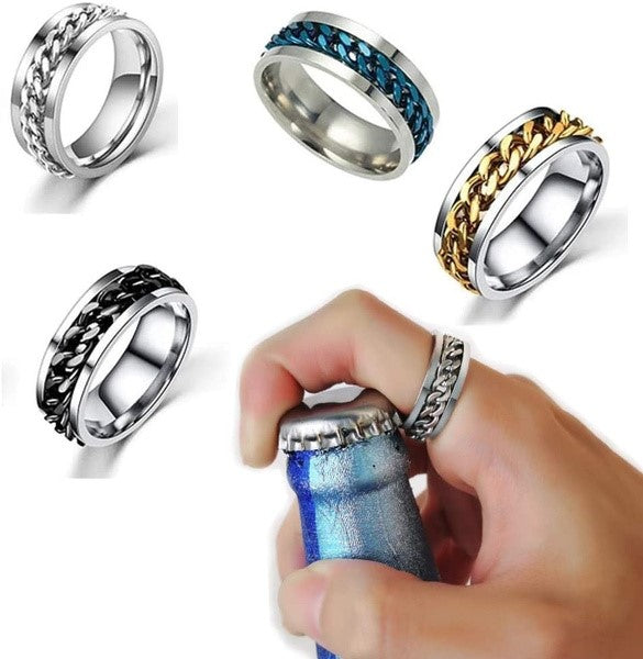 Fashionable Beer Opener Ring