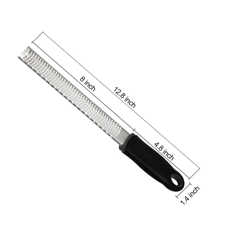 Stainless-Steel Lemon Zester Cheese Grater
