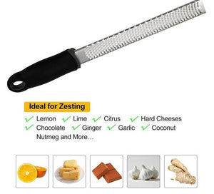 Stainless-Steel Lemon Zester Cheese Grater