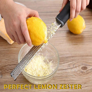 Stainless-Steel Lemon Zester Cheese Grater