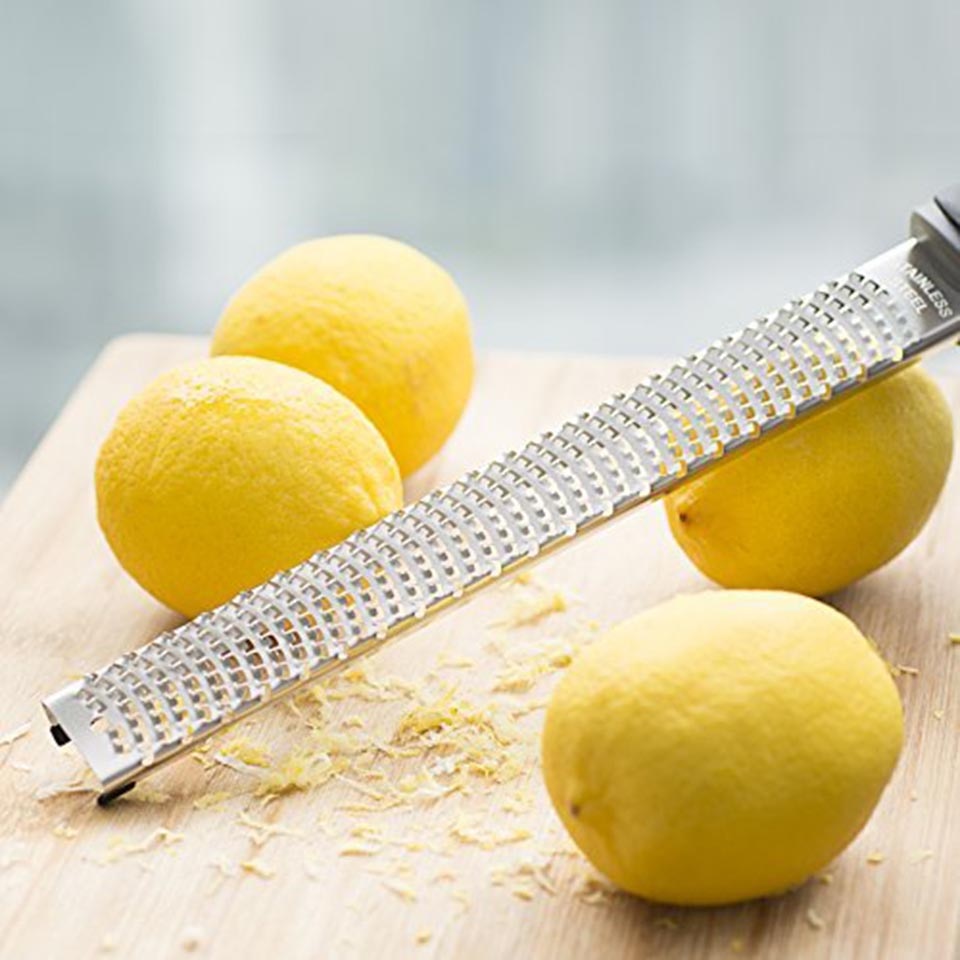 Stainless-Steel Lemon Zester Cheese Grater