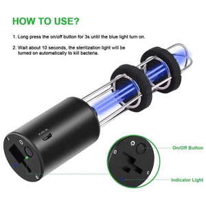 UV Disinfection Lamp Ozone Sterilizer