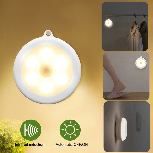 Smart Infrared Motion Sensor Night Light