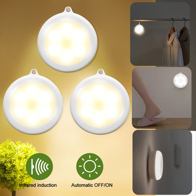 Smart Infrared Motion Sensor Night Light