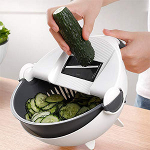 Drain Basket Multifunctional Vegetable Cutter Set