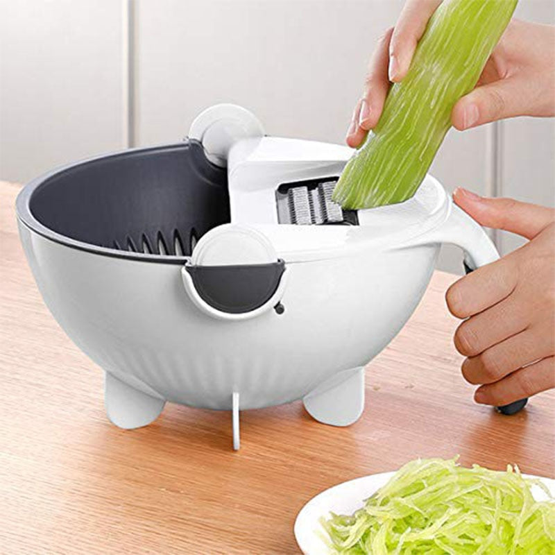 Drain Basket Multifunctional Vegetable Cutter Set