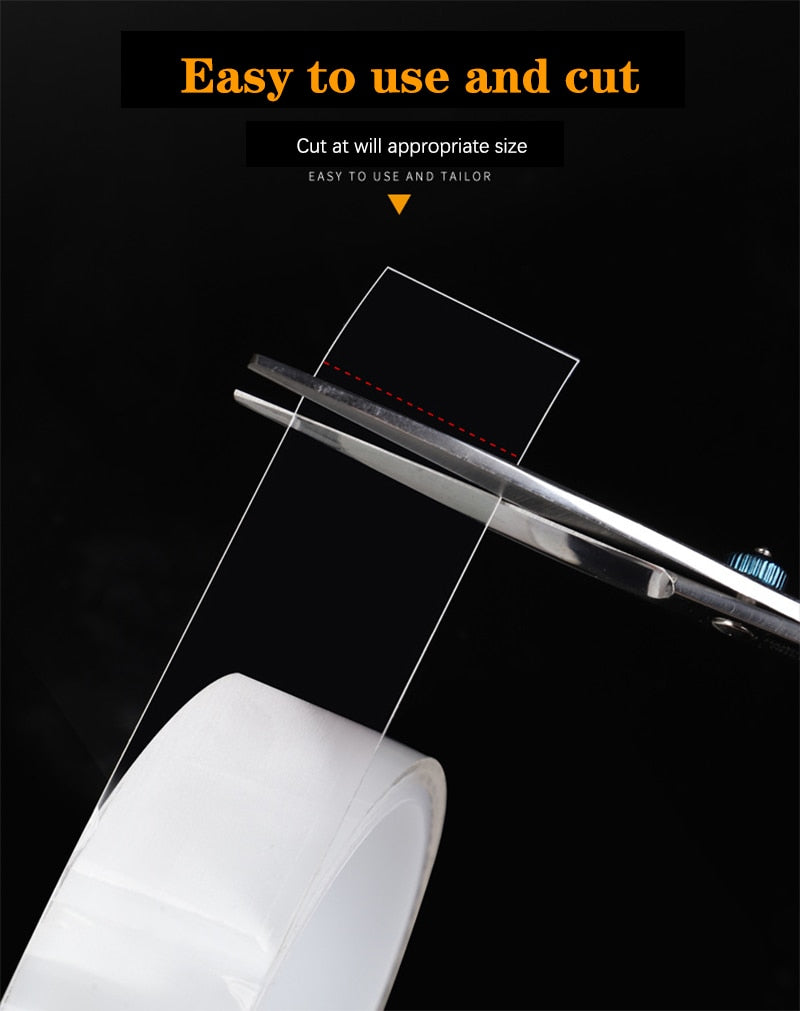 Strong Nano Double-Sided Clear Tape