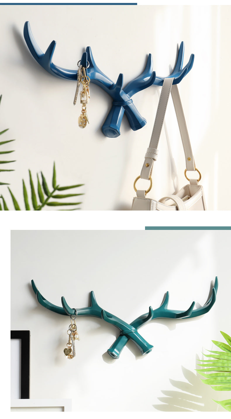 Deer Antler Decorative Wall Hook