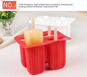 Silicone Popsicle Molds Ice Pop Maker