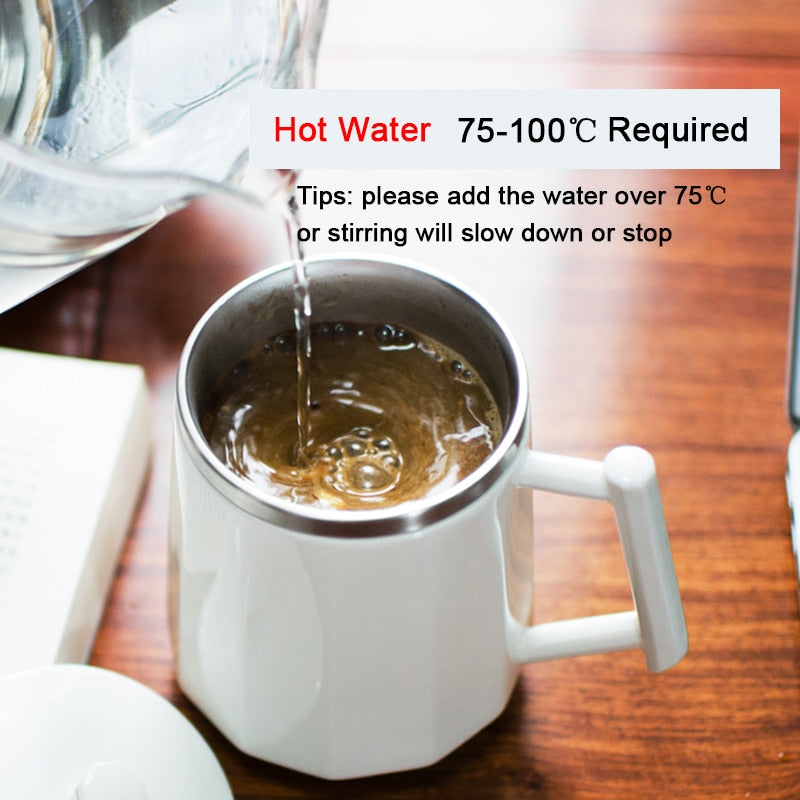 Self-Stirring Magic Mug