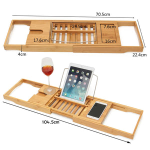 Bathtub Bamboo Tray Rack