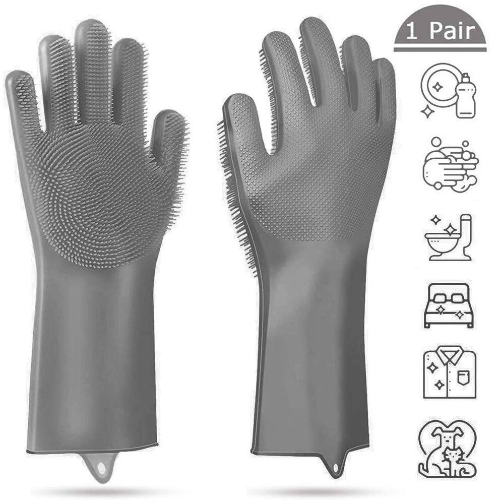 Multifunctional Silicone Cleaning Gloves