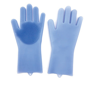 Multifunctional Silicone Cleaning Gloves