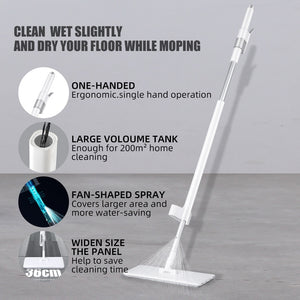 Quick Hands-Free Magic Cleaning Flat Mop
