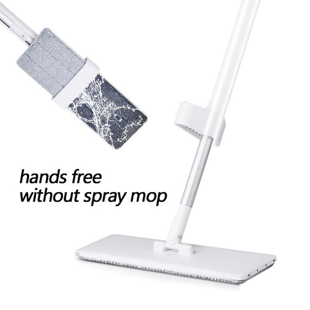 Quick Hands-Free Magic Cleaning Flat Mop