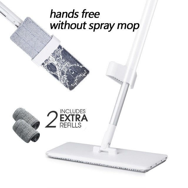 Quick Hands-Free Magic Cleaning Flat Mop
