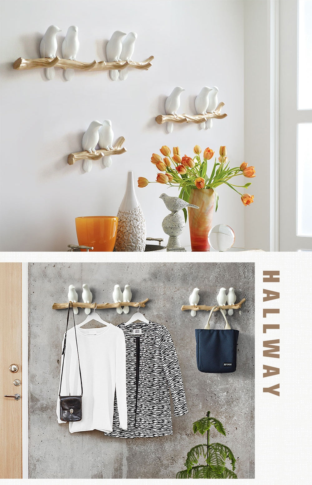 Birds Decorative Wall Hook