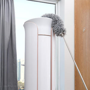 Bendable Electrostatic Microfiber Duster With Extendable Handle