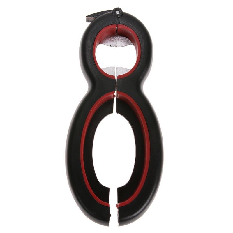 6 in 1 Multifunctional Bottle Can Plastic Bag Opener