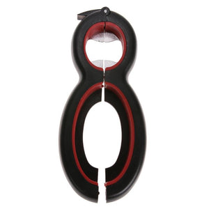 6 in 1 Multifunctional Bottle Can Plastic Bag Opener