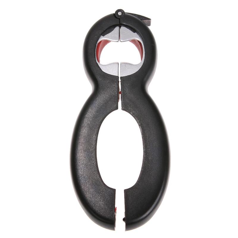 6 in 1 Multifunctional Bottle Can Plastic Bag Opener