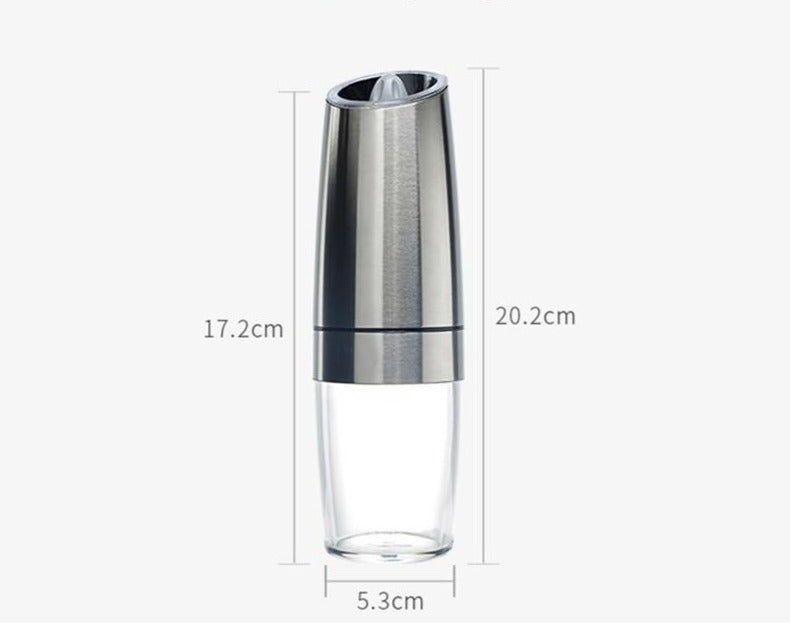 Electric Gravity Pepper Salt Grinder