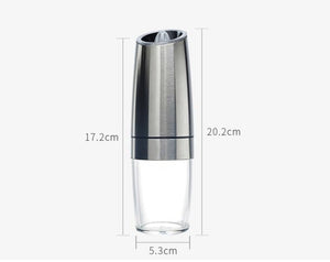 Electric Gravity Pepper Salt Grinder