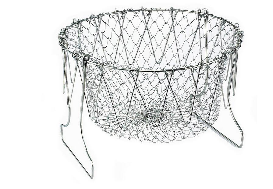 Foldable Fry Boil Basket