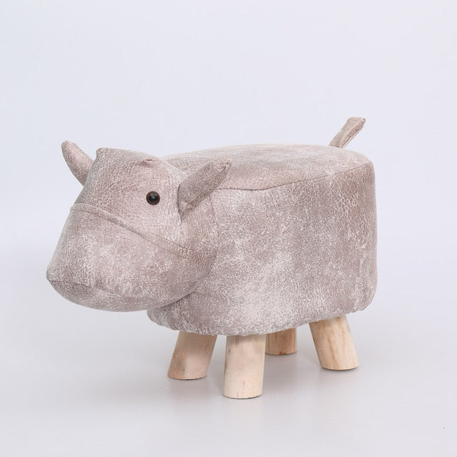Cute Cartoon Animal Low Stool