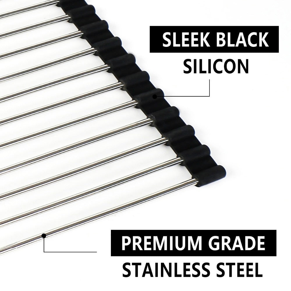 Stretchable Roll-up Drain Rack